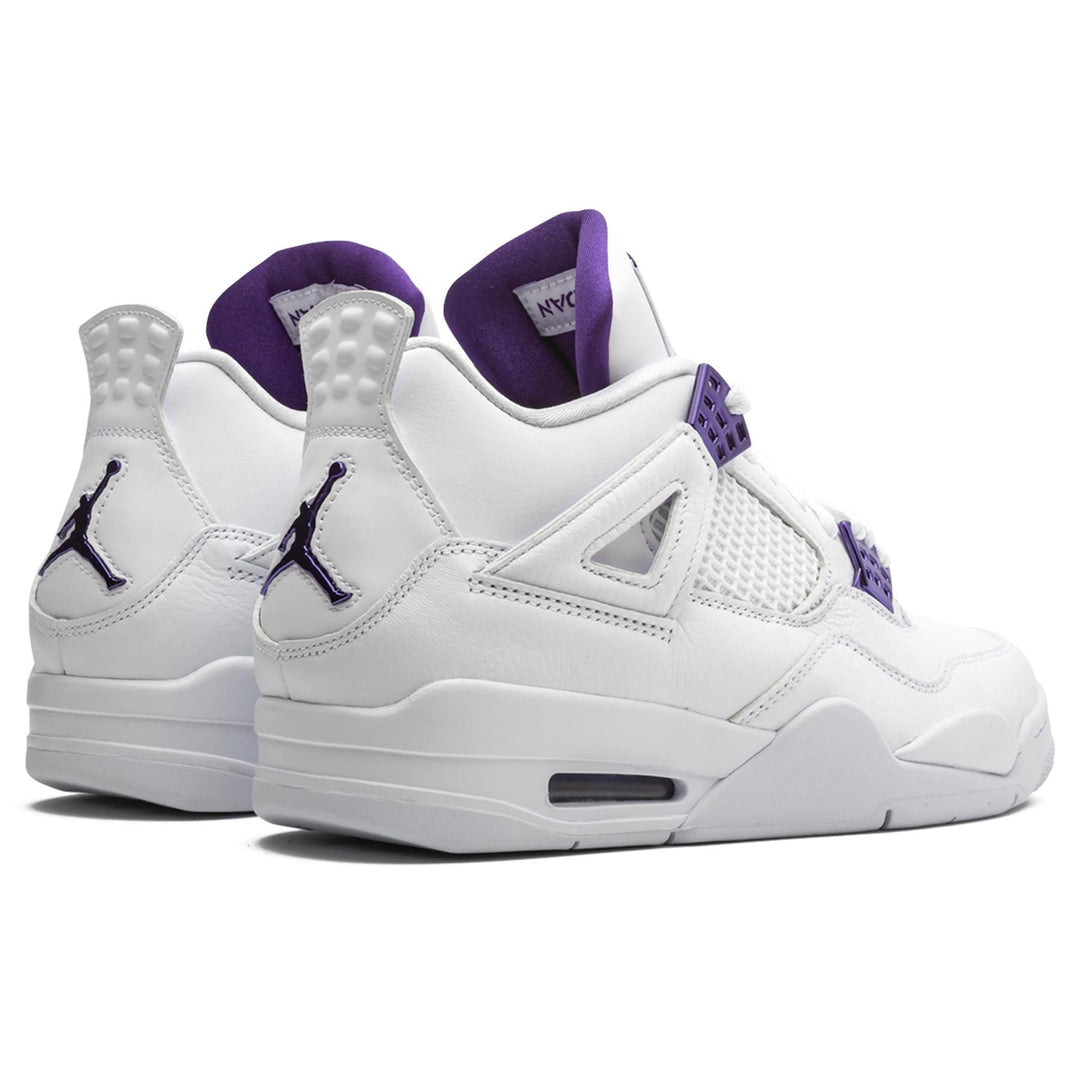 NIKE AIR JORDAN 4 RETRO "PURPLE METALLIC" SNEAKER