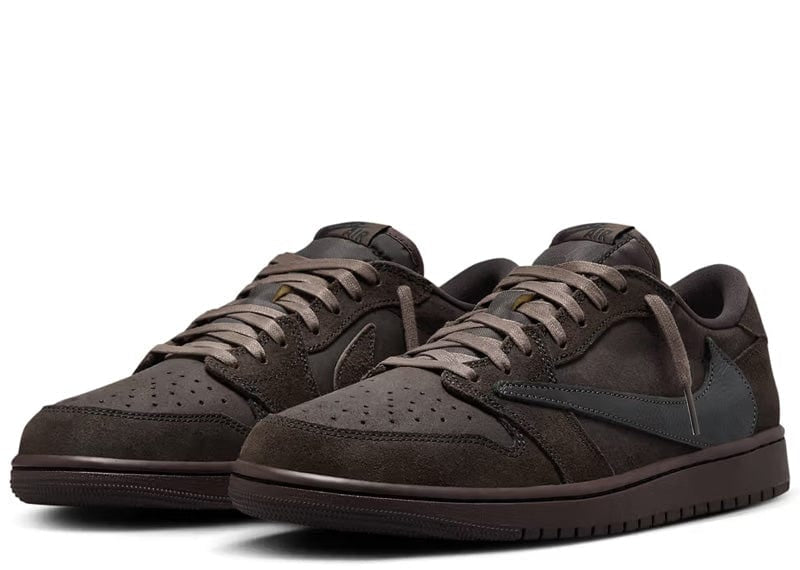 AIR JORDAN 1 RETRO LOW OG SP TRAVIS SCOTT VELVET BROWN