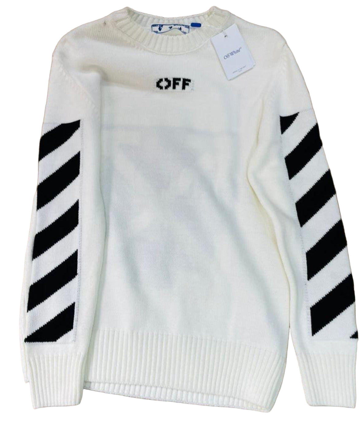 OFF-WHITE Diag Arrows Knit Sweater