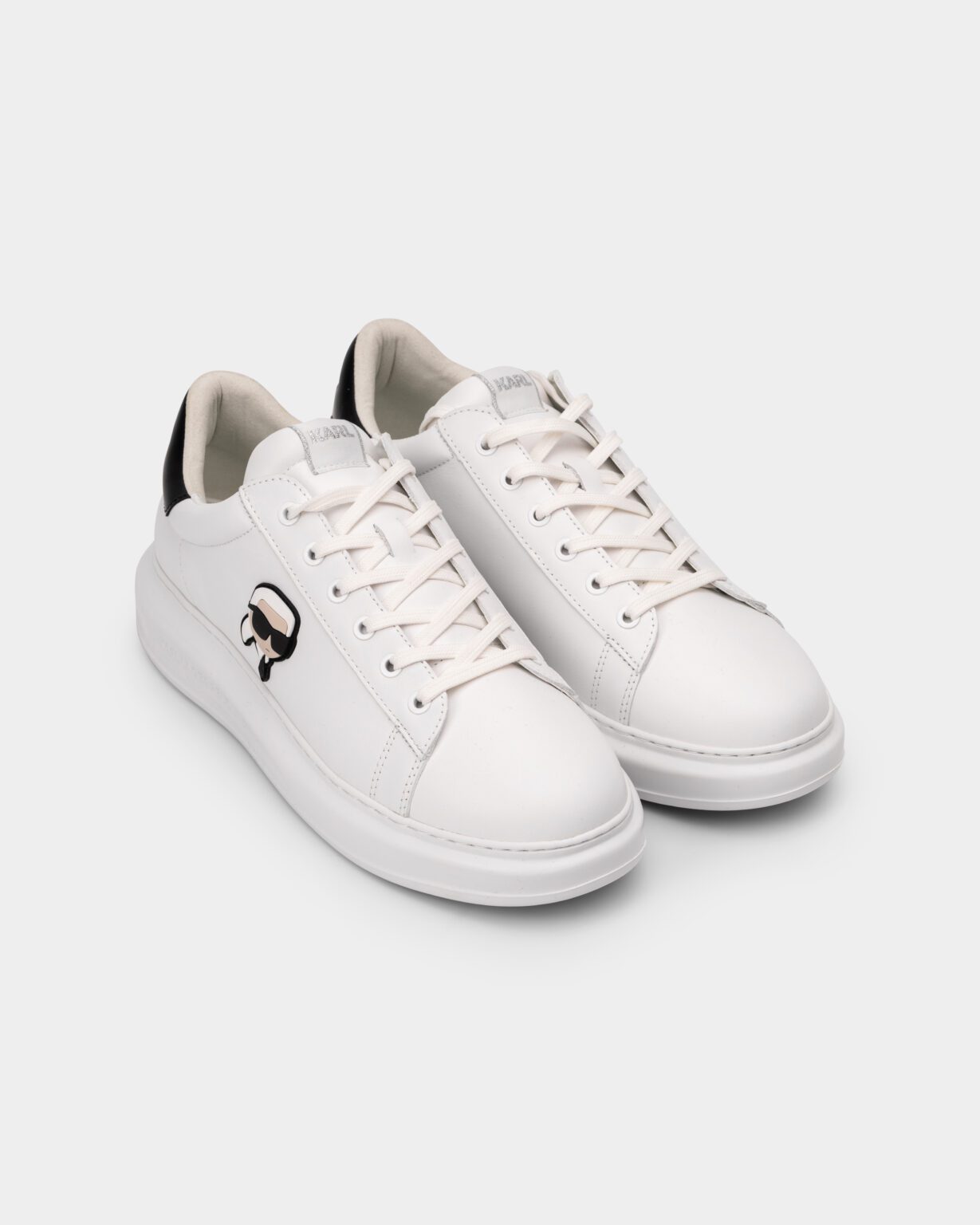 KARL LAGERFELD KAPRI NFT WHITE LTHR