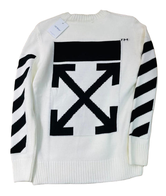 OFF-WHITE Diag Arrows Knit Sweater