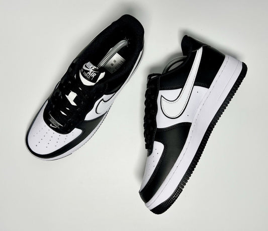 Nike Air Force 1 07 Low Panda Black White Leather OG
