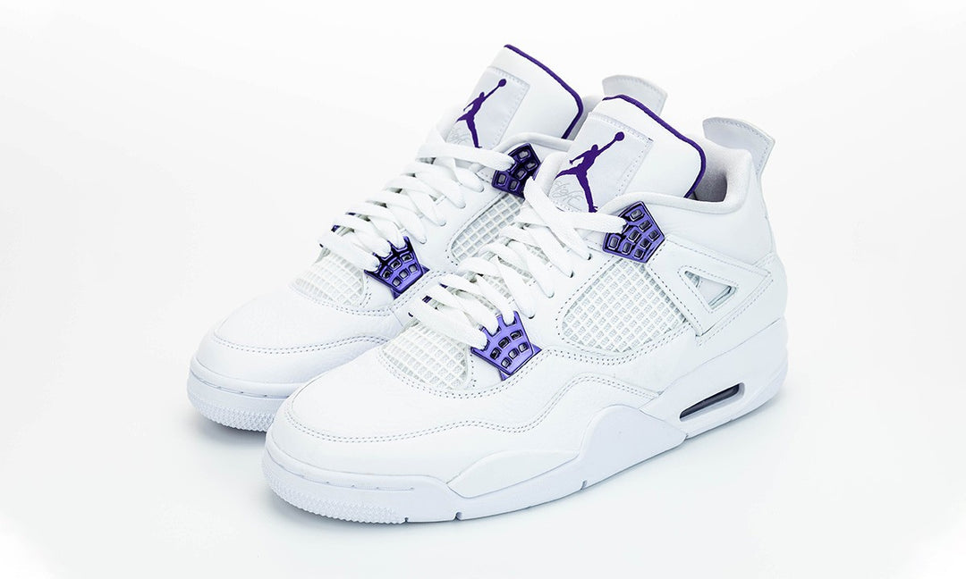 NIKE AIR JORDAN 4 RETRO "PURPLE METALLIC" SNEAKER