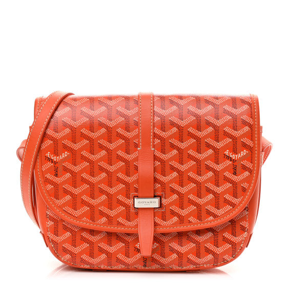 Goyardine Belvedere II PM Messenger Bag Orange