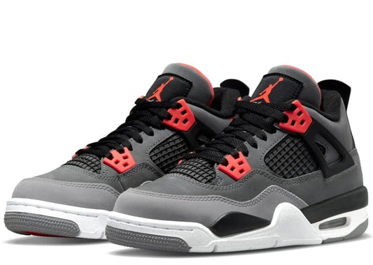AIR JORDAN 4 RED GLOW INFRARED (GS)