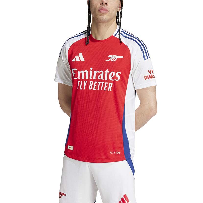 ARSENAL 24/25 HOME AUTHENTIC MENS JERSEY SCARLET/WHITE