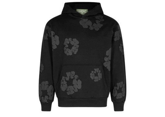 DENIM TEARS COTTON WREATH HOODIE BLACK