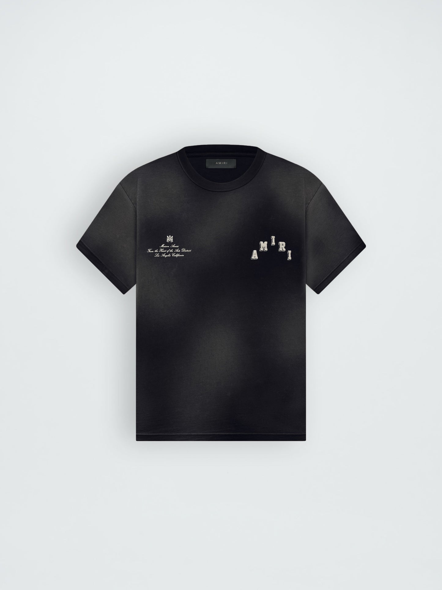 Amiri Vintage Collegiate Tee 'Black